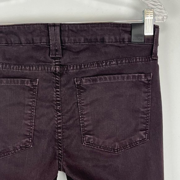 Vince Skinny Jeans Mulberry Purple Mid Rise Stretch DV133B-2096 size 27 - Picture 7 of 12